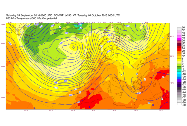 Previsione meteo ottobre