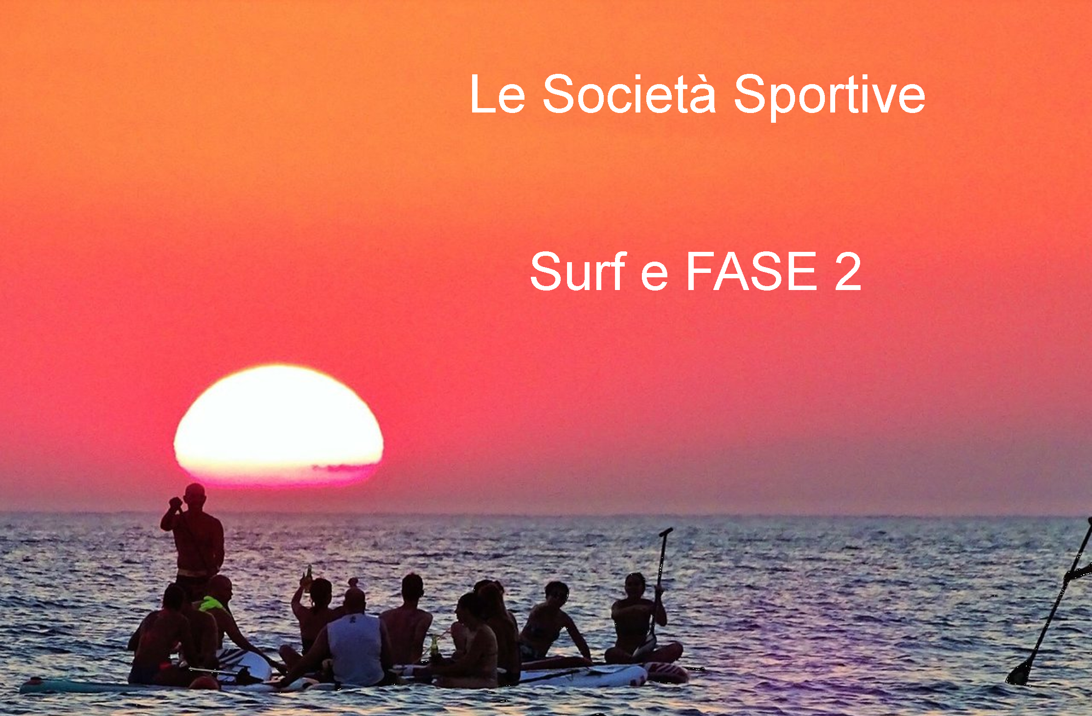 Riapertura società sportive - DPCM 18 Maggio