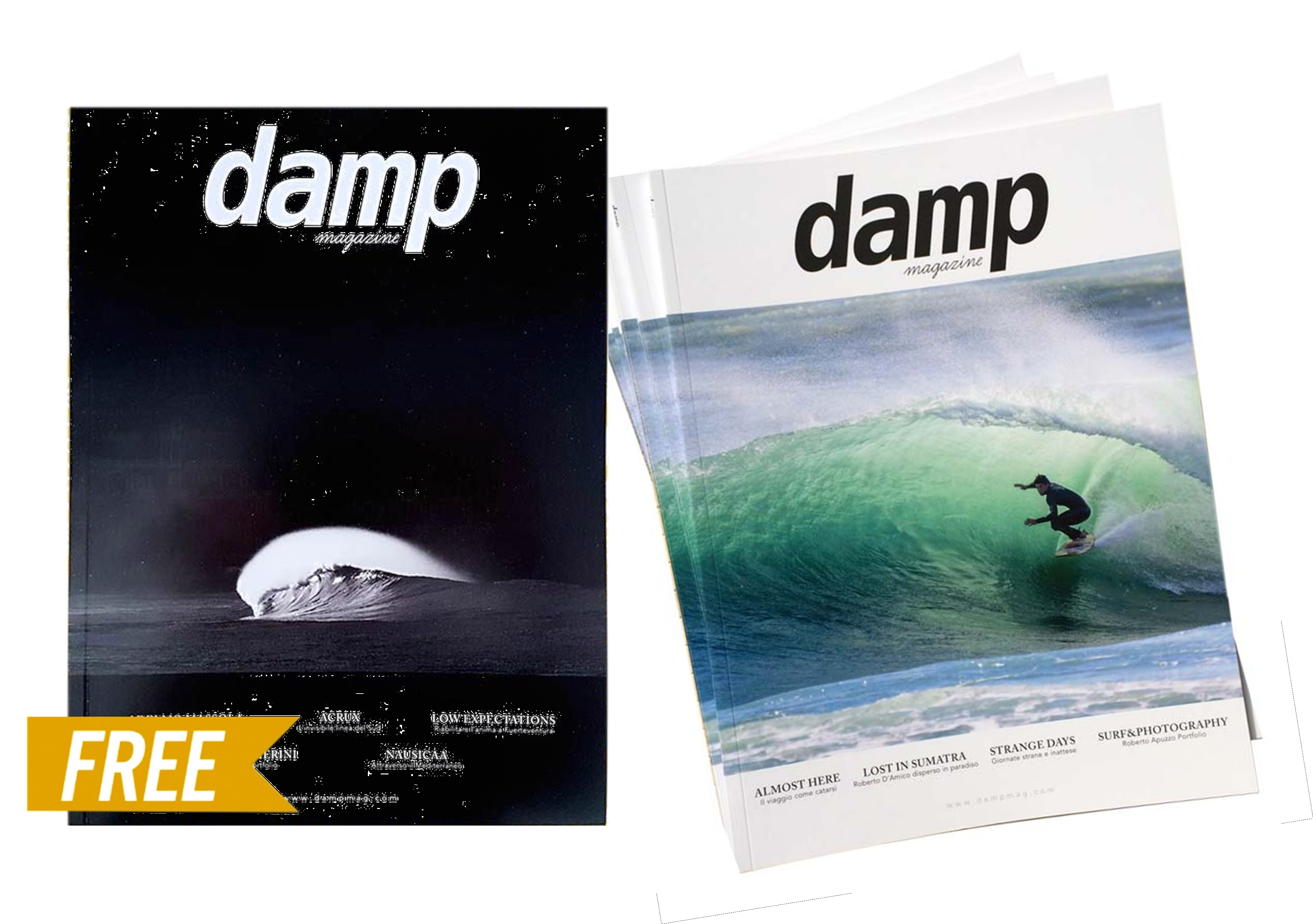 Damp Magazine # La nuova rivista italiana di surf totalmente gratuita