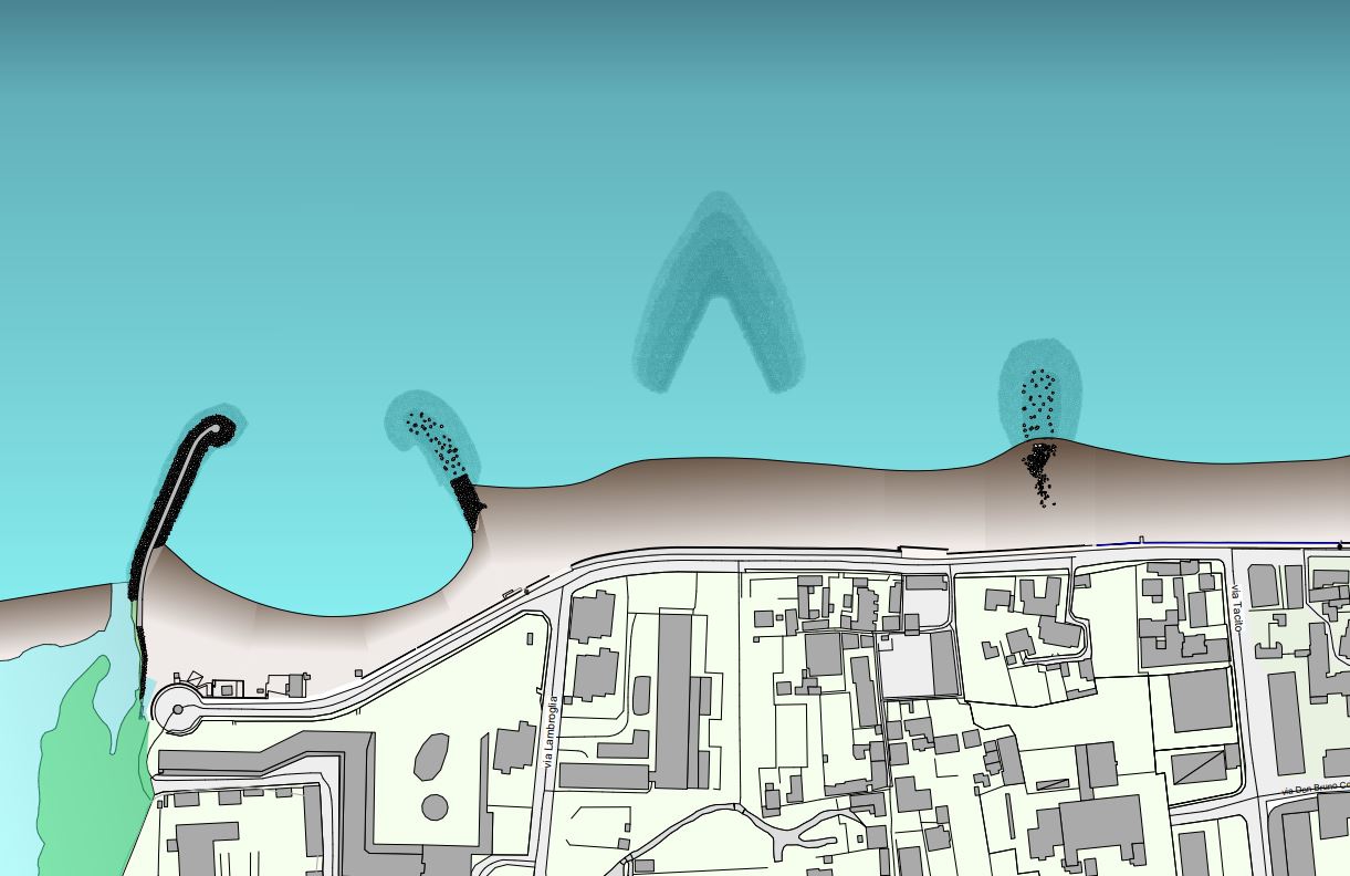 Il progetto del Surf Reef artificiale a Ventimiglia.