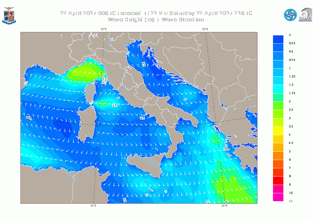 METEO#Allerta Onda-Vento /  22 -25 