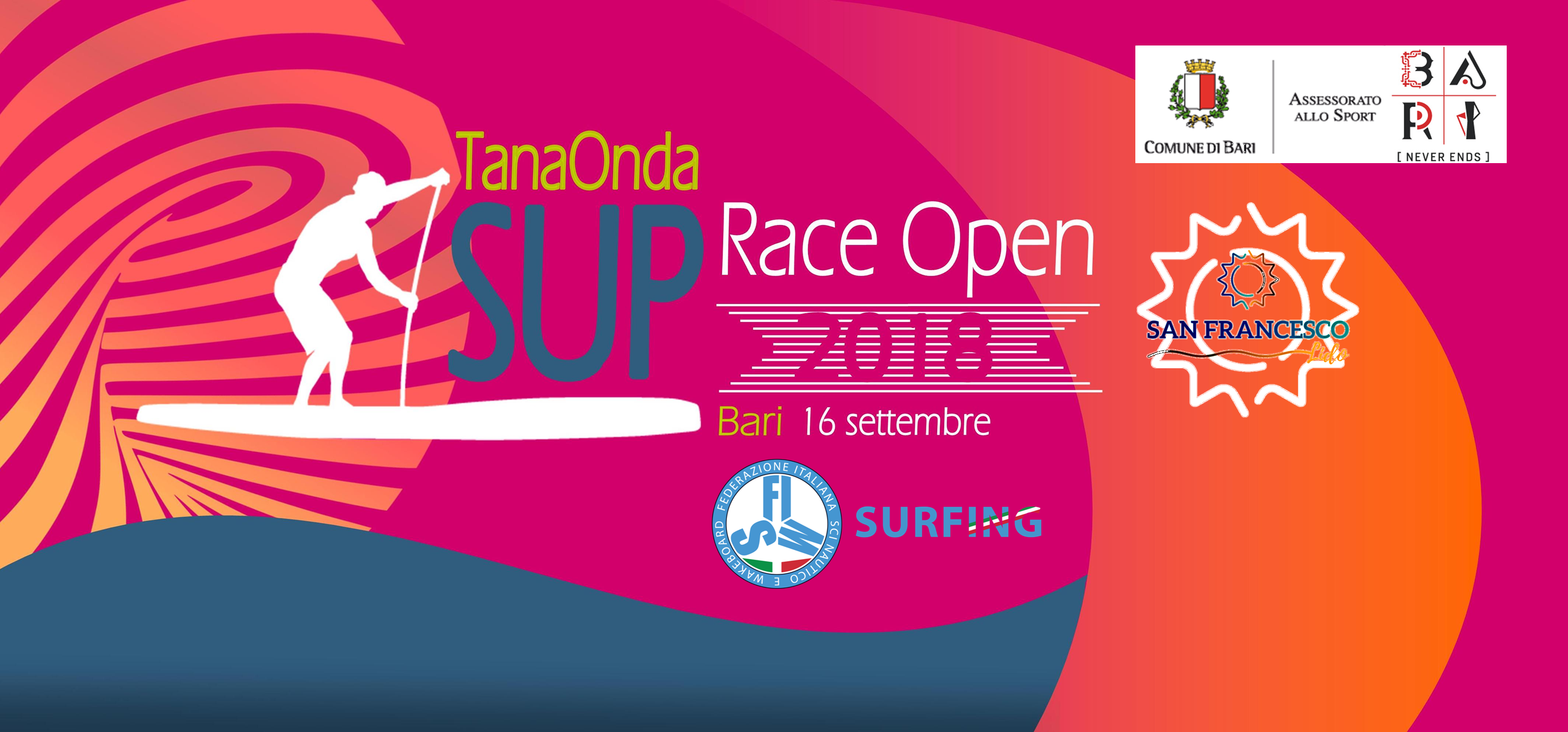 VADEVECUM PARTECIPAZIONE #Tanaonda SUP Race 2018