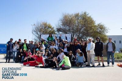 Premiazioni SUP Race circuito Puglia Surfing FISW 2018 