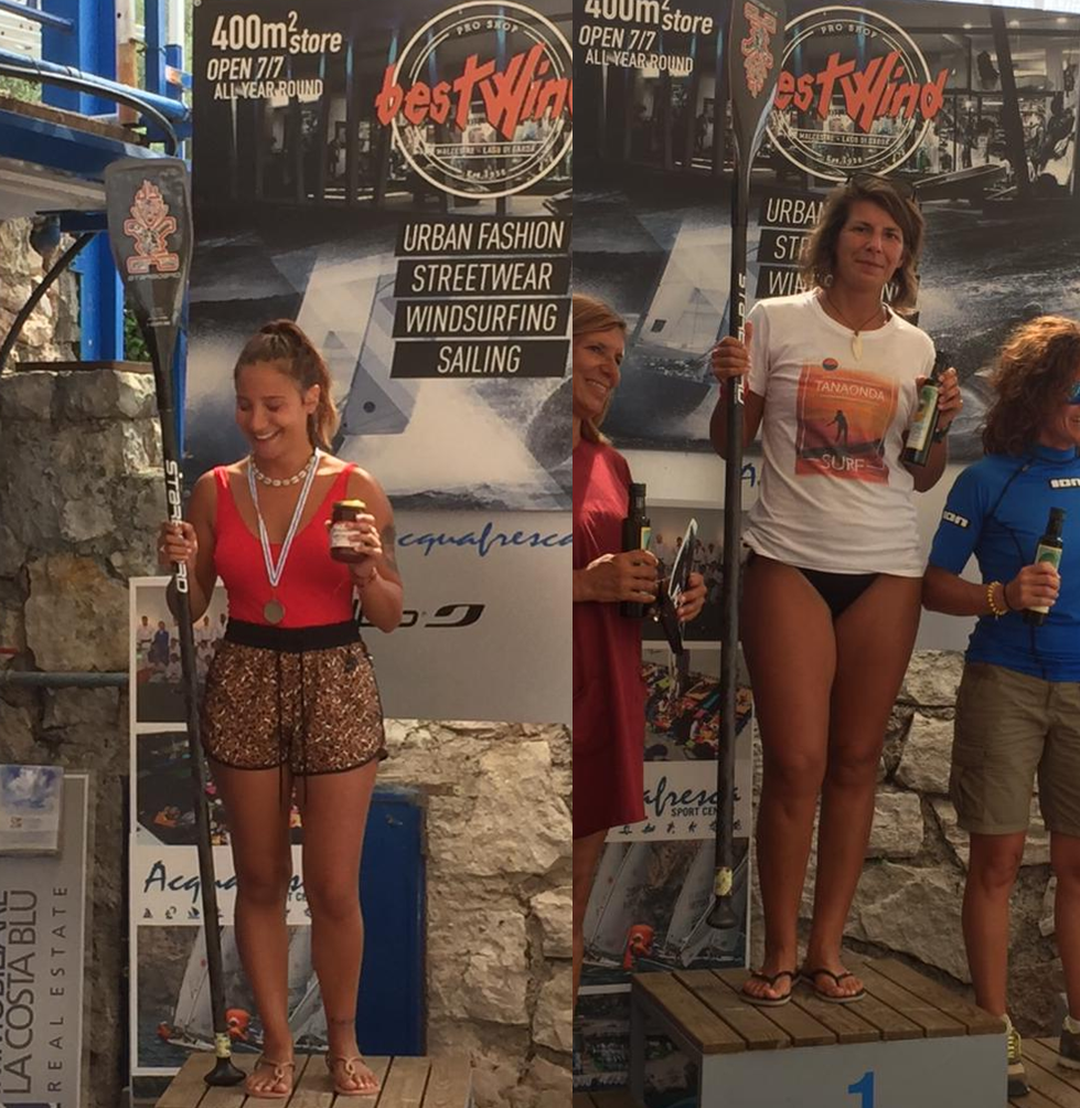 Primi posti per le Atlete dell’Asd Tanaonda Surf al Trofeo del Garda SUP Race 23/25 Settembre’19