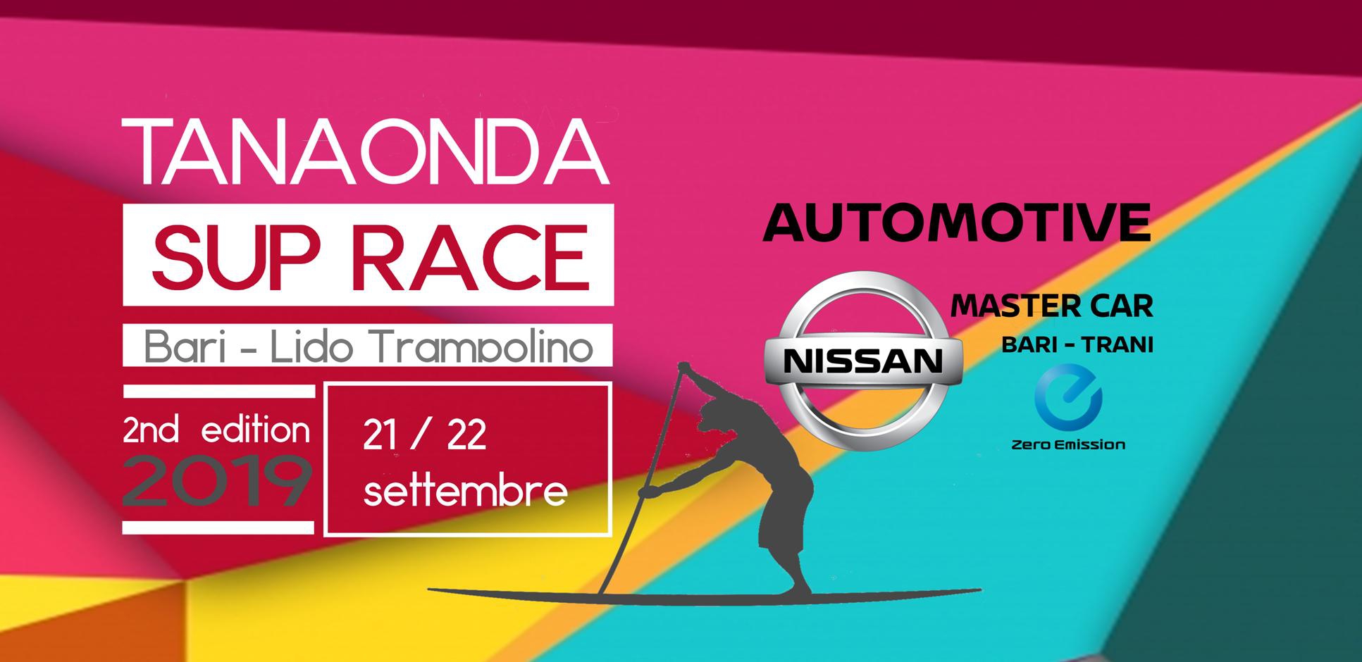 Nissan Master Car Bari - Trani Official Car della Tanaonda SUP Race 2019