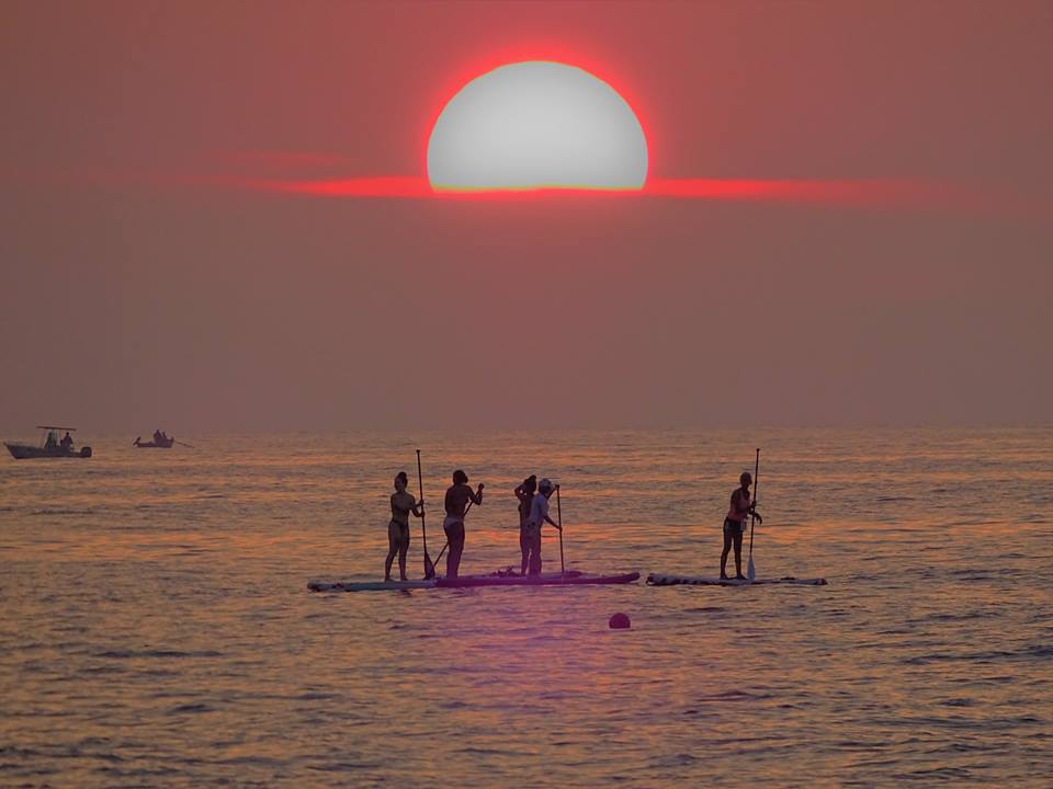 sup tramonto