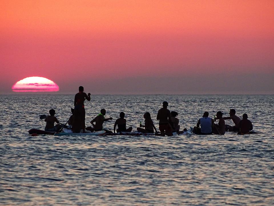 sup tramonto
