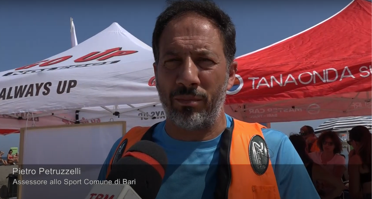 Assessore Petruzzelli Bari SUP Tanaonda Water Polo